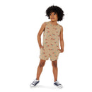 Wonder Nation Baby and Toddler Boys' Urban Khaki Print One-Piece Playsuit and Bucket Hat Set