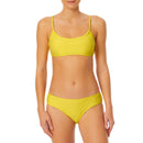 No Boundaries Juniors' Lemonade Swim Solid Hipster Bikini Bottom