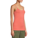 Time and Tru Women's Coral Blossom Strap Cami Tank Top