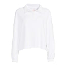 Secret Treasures Women's Vivid White Sleep Henley Top