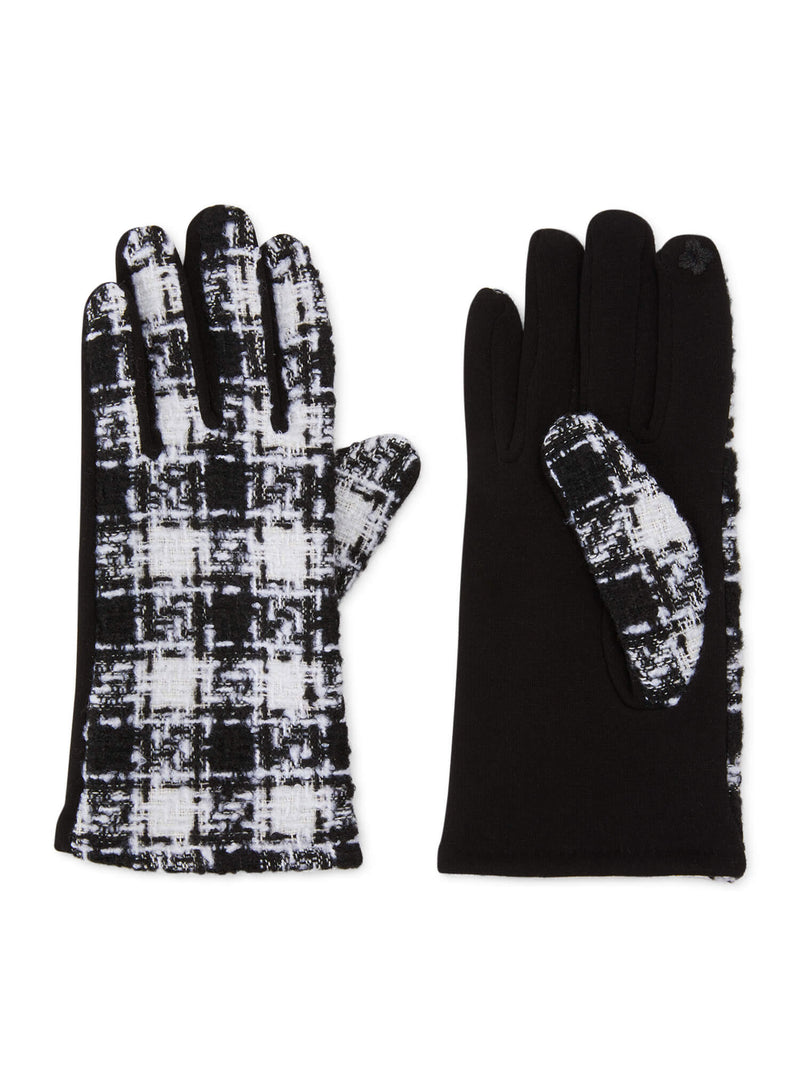 Time and Tru Women’s Lined Plaid Gloves (1-Pair)