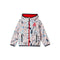 Reebok Baby and Toddler Boy Stark White Active Windbreaker Jacket