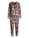 Mickey Women's Blue Cove 3-Piece Giftable Pajama Set with Socks