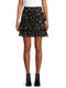 No Boundaries Juniors' Ruffled Woven Skirt