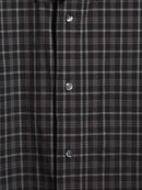George Men's Black Combo Long Sleeve Stretch Poplin Shirt