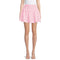 Madden NYC Juniors' Begonia Pink Smocked Mini Skirt