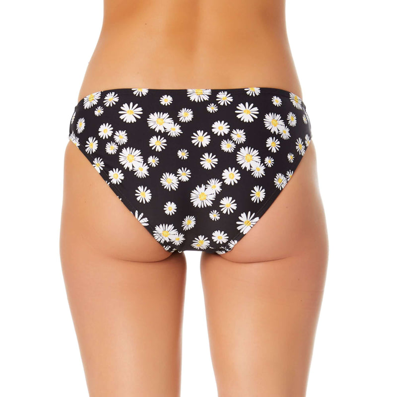 No Boundaries Juniors' Charming Daisy Tricot Floral Print Mid Rise Bottoms